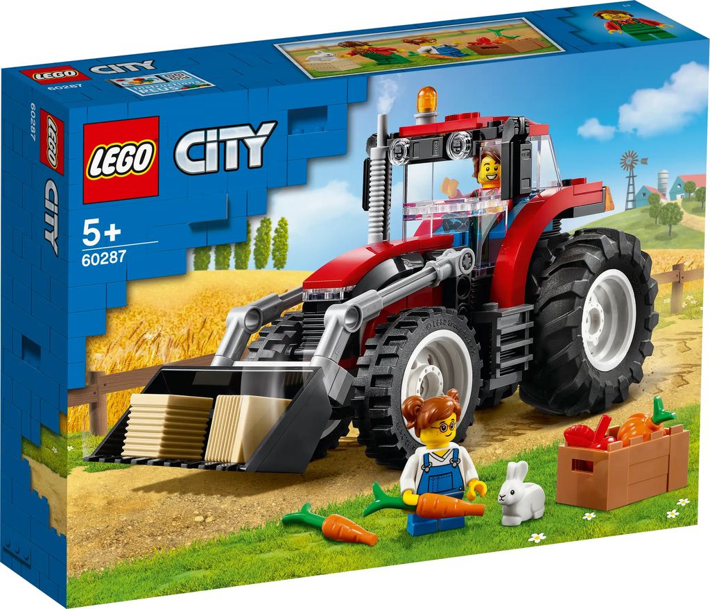 BLT1C60287 LegoCity 60287 Tractor 148 Pieces