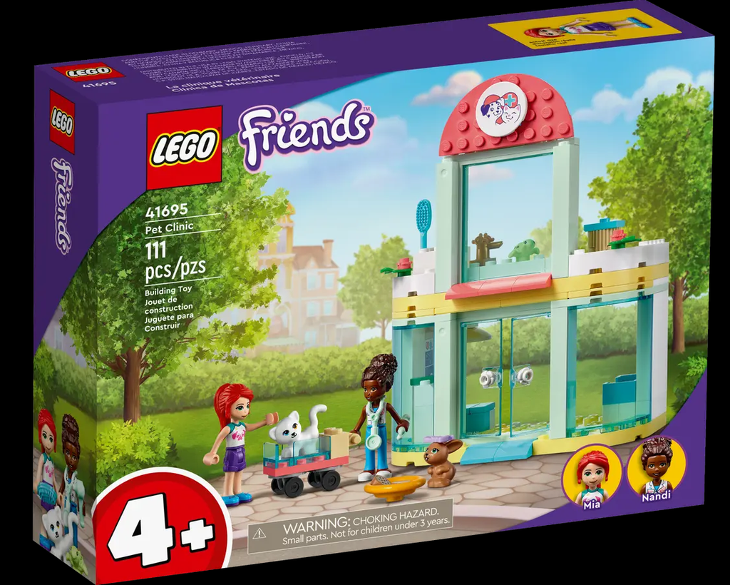 BLT1C41695 LegoFriends 41695 Pet Clinic 111 Pieces