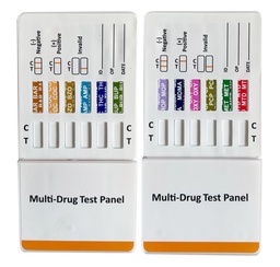 [BCRDOA-1124] DOA-1124 Alltest Multi-Drug 12 Drugs Rapid Test Panel (25T)(AMP/BAR/BZO/COC/THC/MTD/MET/MDMA/PCP/OPI(MOP)/TCA/K2)